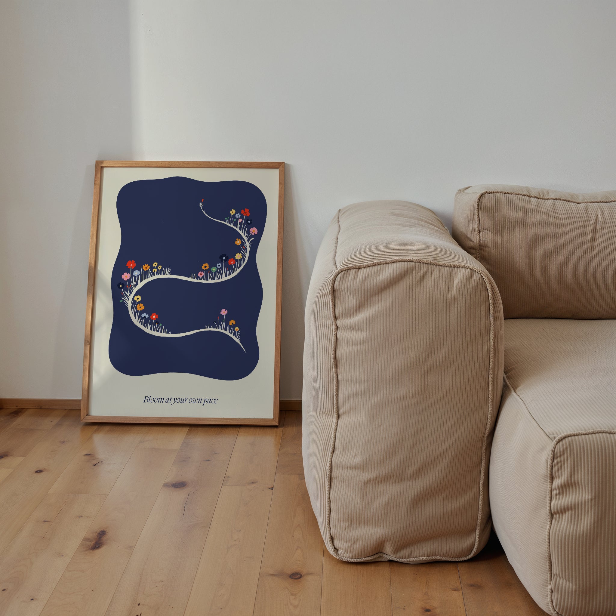 Bloom at your own pace - Blue