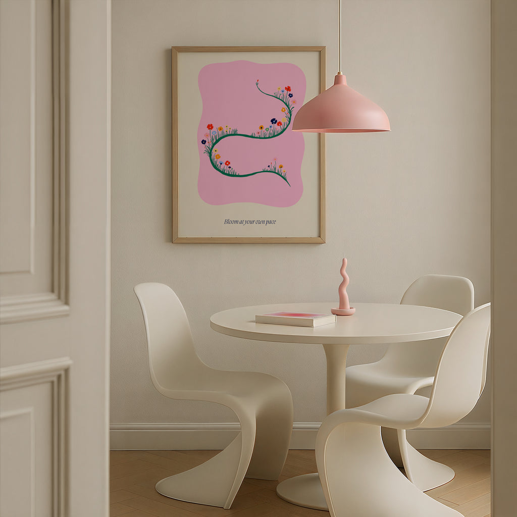 Bloom at your own pace - Pink