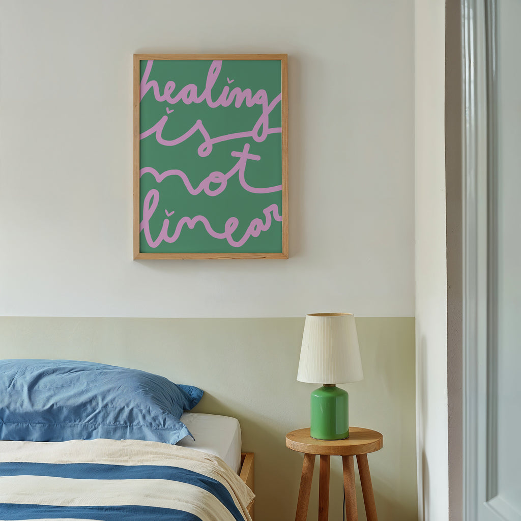 Healing is not linear - Green