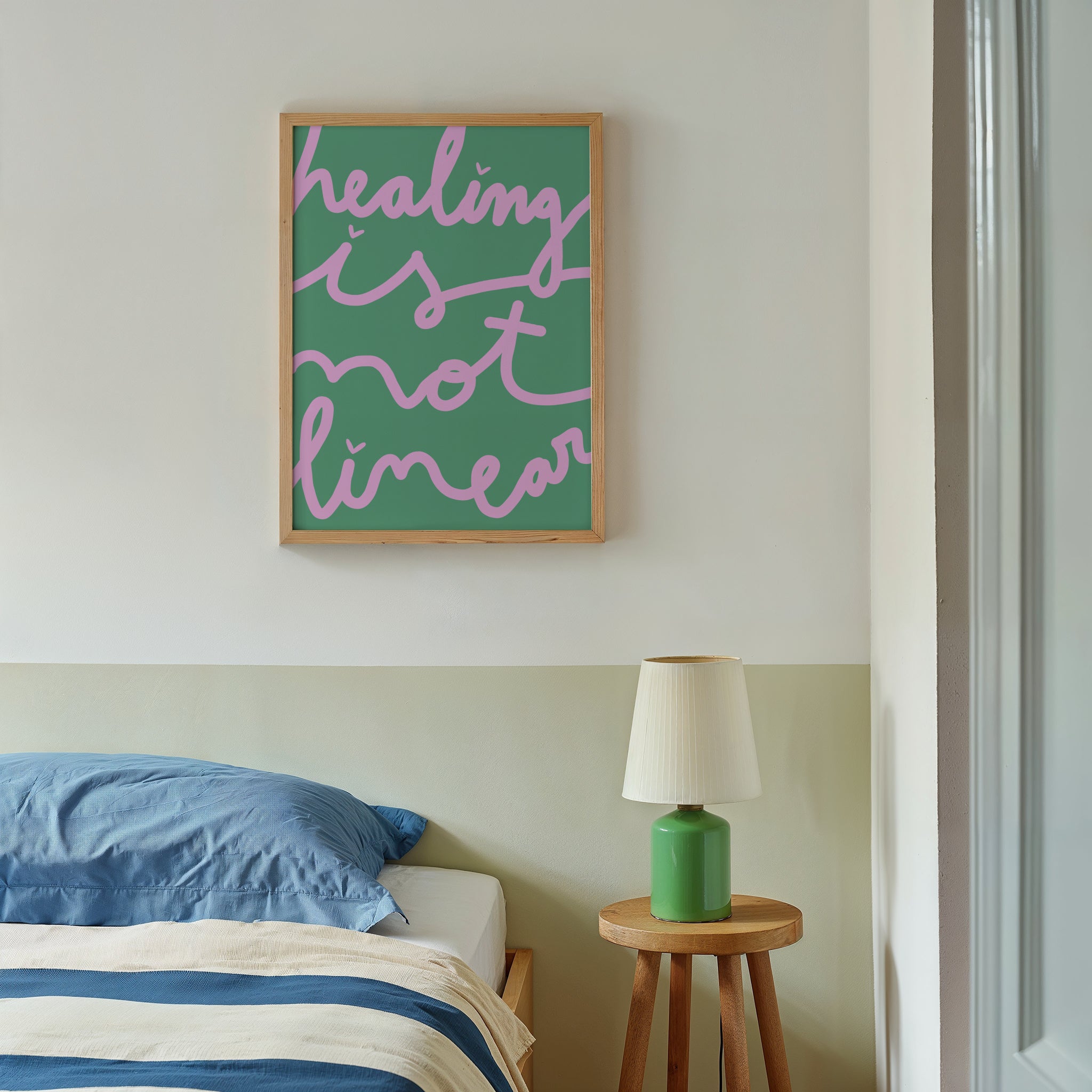 Healing is not linear - Green