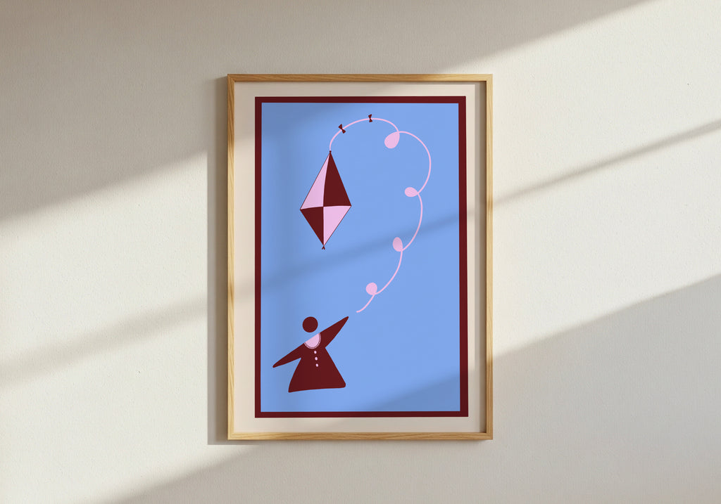 Kite dreams - Blue