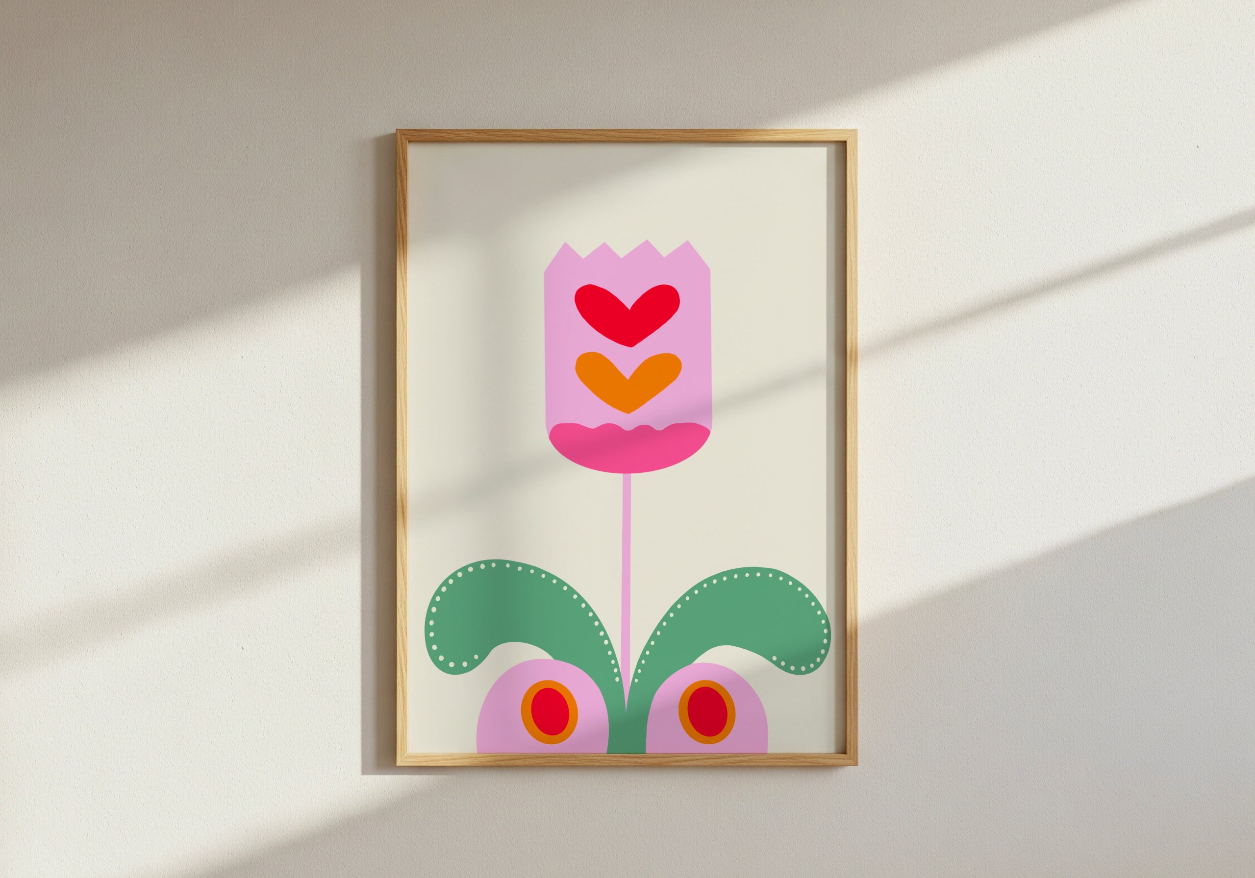 Pink Palette Print Set of 3