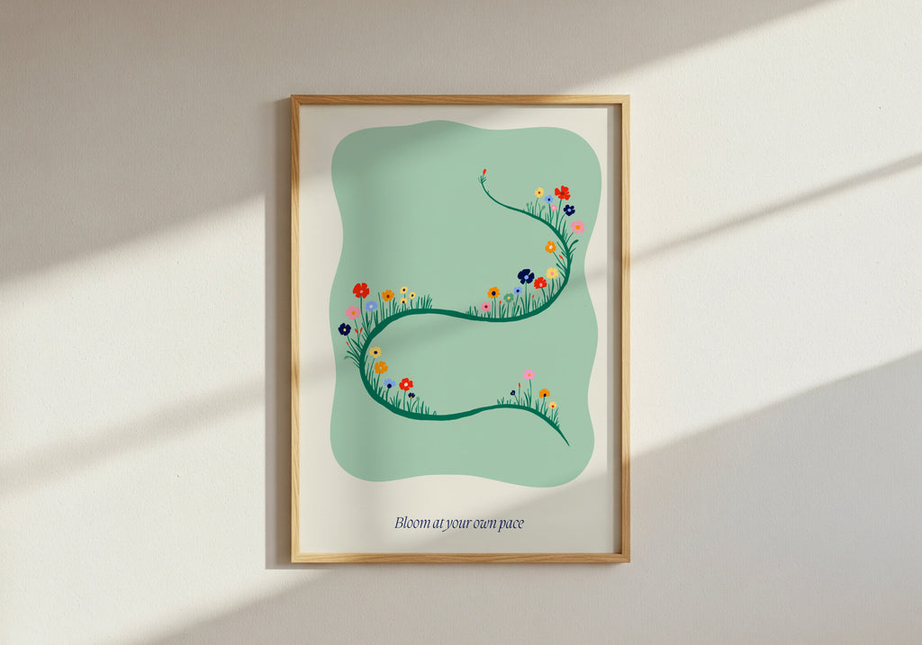 Bloom at your own pace - Green