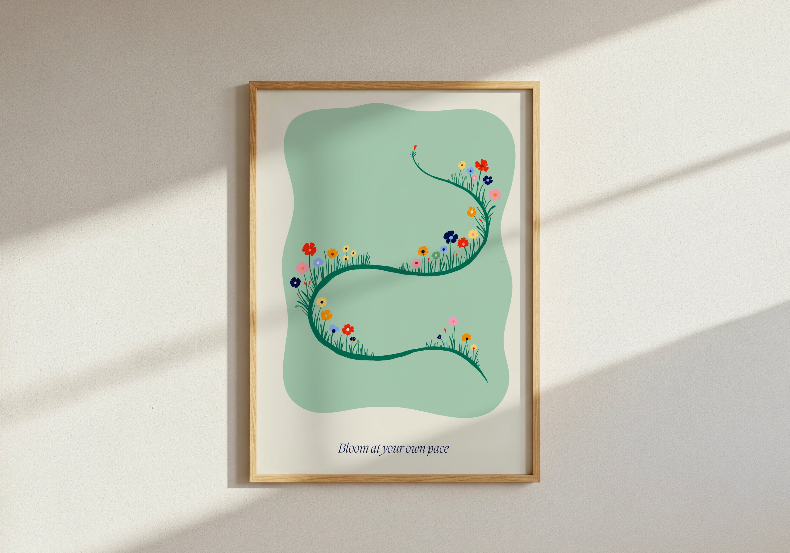 Bloom at your own pace - Green